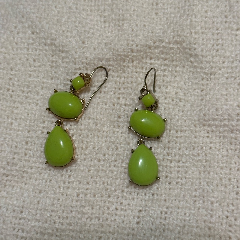 Green Earrings